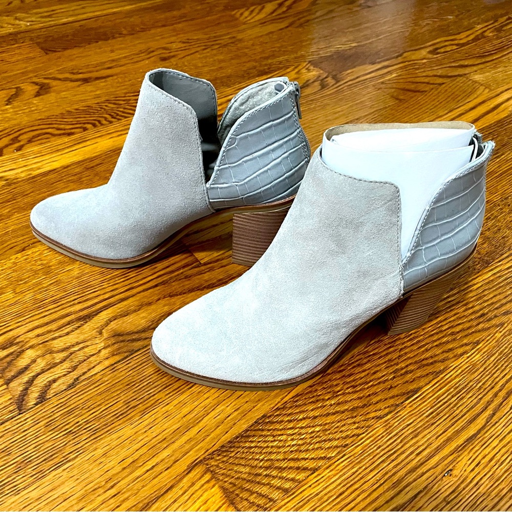 Dv8 Shai Mixed Material Heeled Bootie View 2